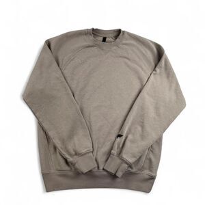 Fabletics Beige Crewneck Sweatshirt - Women’s Small - Neutral Athleisure